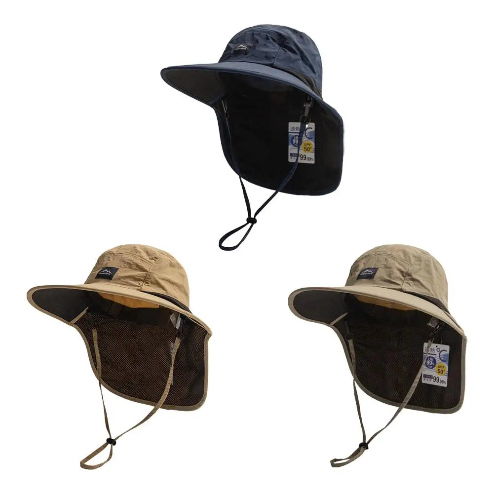Sombrero de Pesca Técnico - Protección 360°