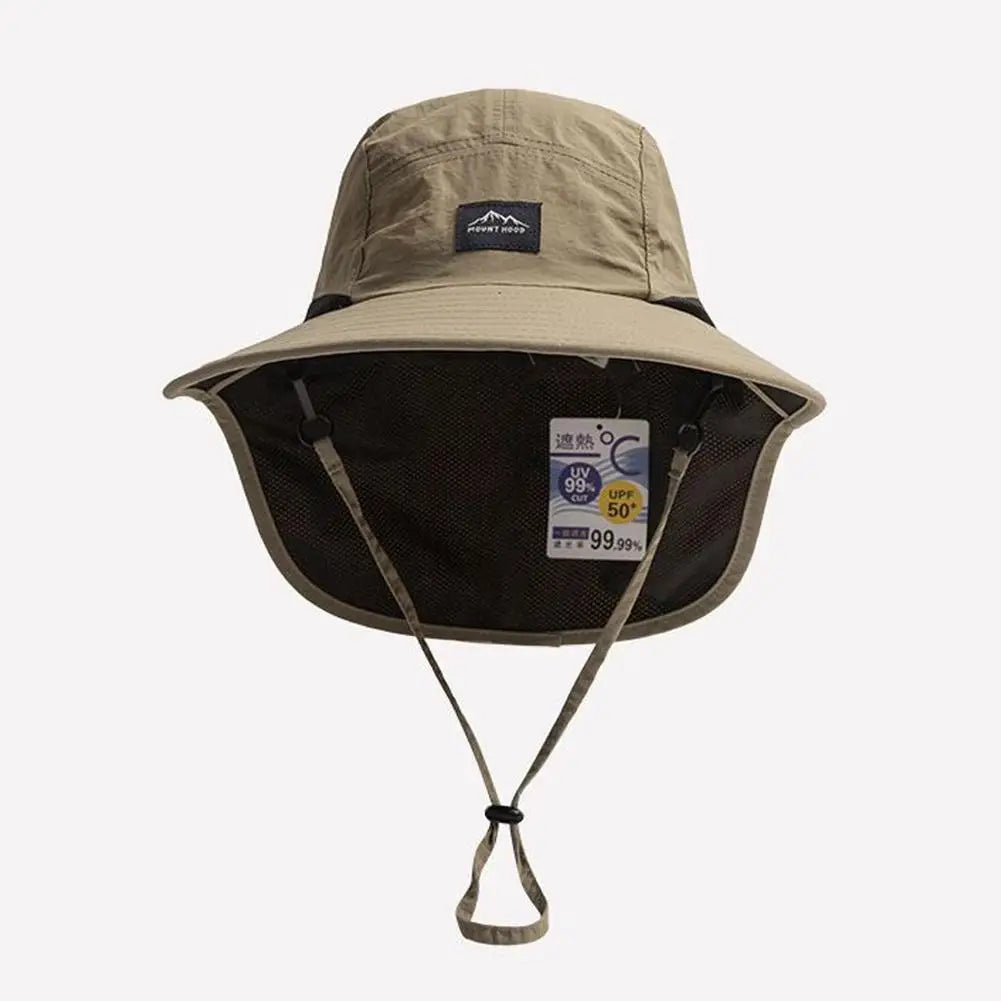 Sombrero de Pesca Técnico - Protección 360°
