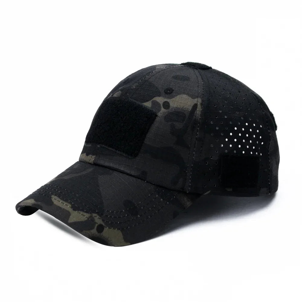 Gorra de Pesca con Sujeta-Gafas Integrado