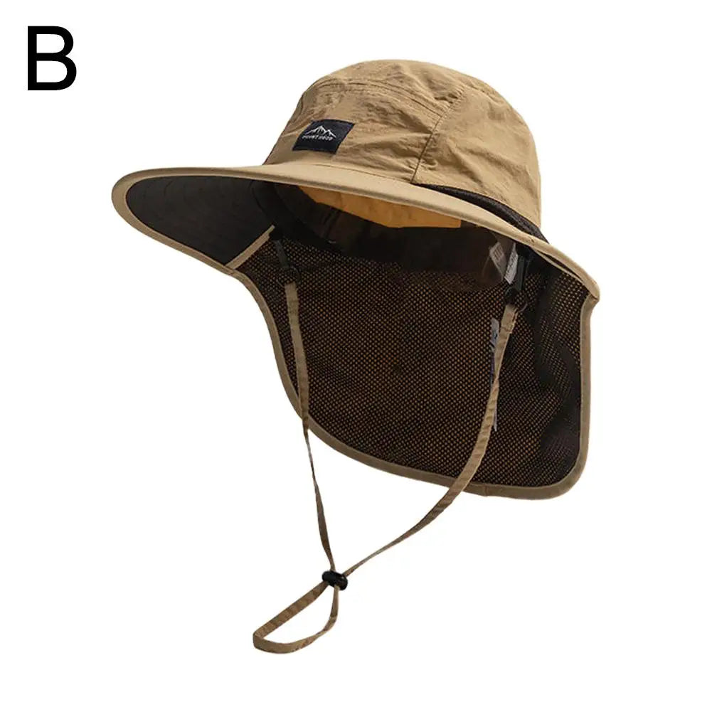 Sombrero de Pesca Técnico - Protección 360°