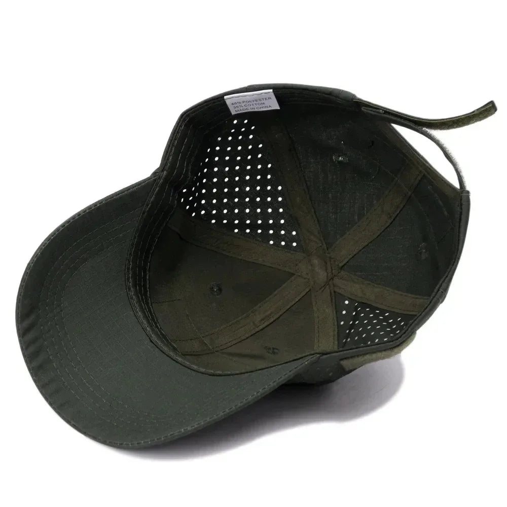 Gorra de Pesca con Sujeta-Gafas Integrado