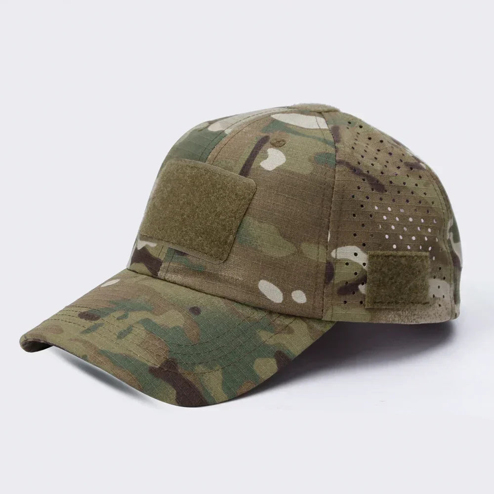 Gorra de Pesca con Sujeta-Gafas Integrado