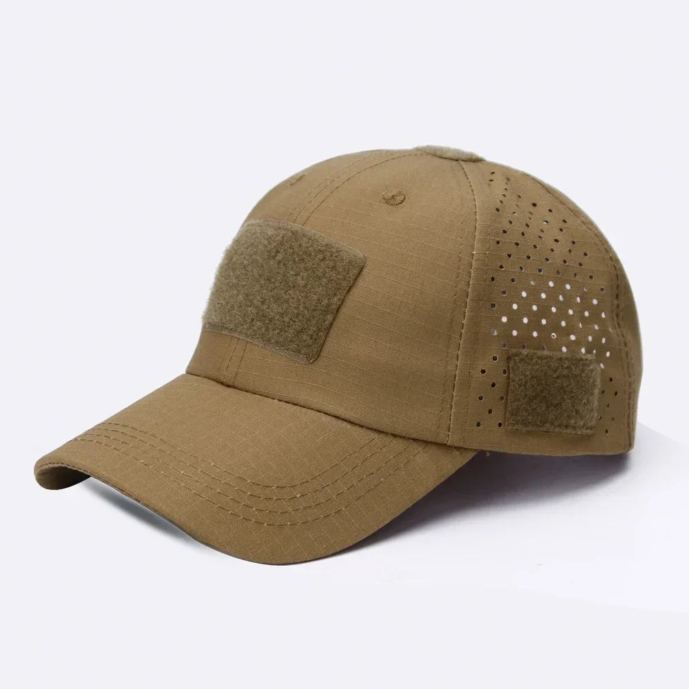 Gorra de Pesca con Sujeta-Gafas Integrado